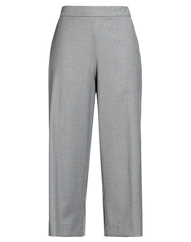 WHYCI Casual trouser Grey 48% Wool, 24% Polyester, 24% Viscose, 4% Elastic fibres