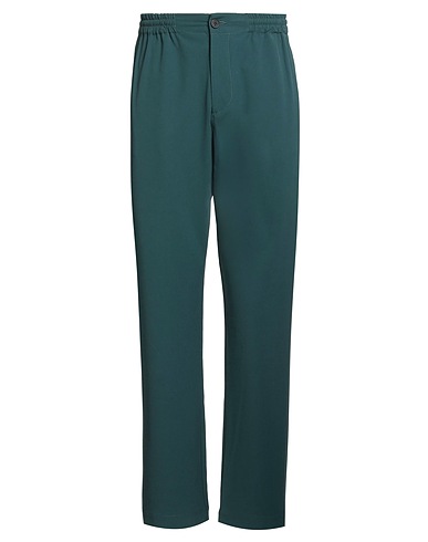 ELVINE Casual trouser Dark green 100% Cotton