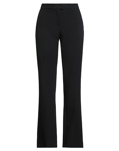 THE ANDAMANE Casual pants Black 96% Polyester, 4% Elastane