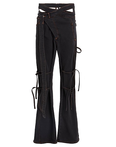 OTTOLINGER Pantaloni jeans Nero 52% Fibre tessili, 26% Poliestere riciclato, 17% Viscosa, 5% Elastan