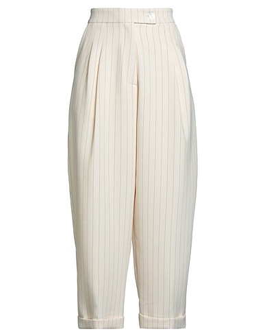 COLLECTION PRIVĒE? Hosen Elfenbein 95% Polyester, 5% Viskose