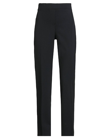 ELENA MIRÒ Casual trouser Black 58% Viscose, 37% Polyamide, 5% Elastane