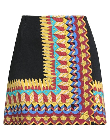 LA DOUBLE J Mini skirt Black 100% Cotton