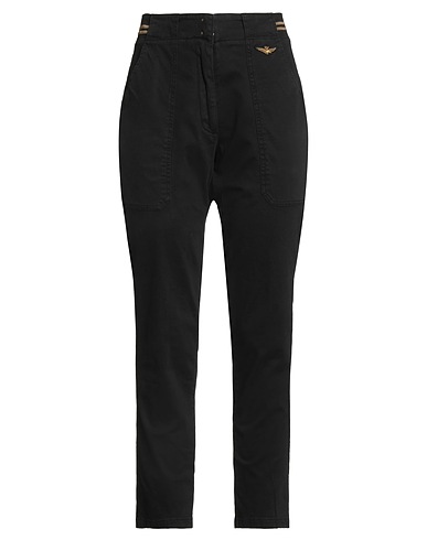 AERONAUTICA MILITARE Pantalon Noir 97% Coton, 3% Élasthanne