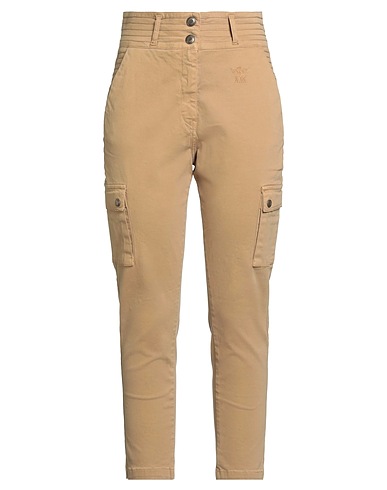AERONAUTICA MILITARE Casual pants Beige 98% Cotton, 2% Elastane