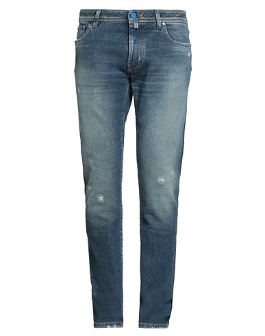 JACOB COHЁN Pantalones vaqueros Azul marino 99% Algodón, 1% Elastán, Poliéster
