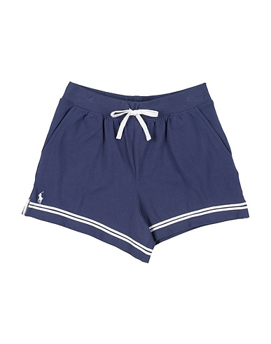 POLO RALPH LAUREN Shorts & Bermuda STRIPED STRETCH MESH SHORT Navy blue 98% Cotton, 2% Elastane