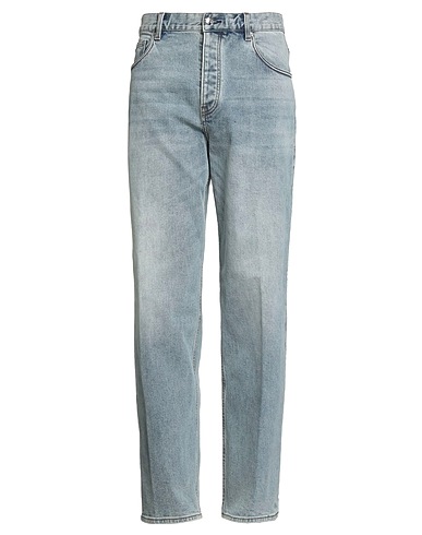 EMPORIO ARMANI Denim trousers Blue 99% Cotton, 1% Elastane