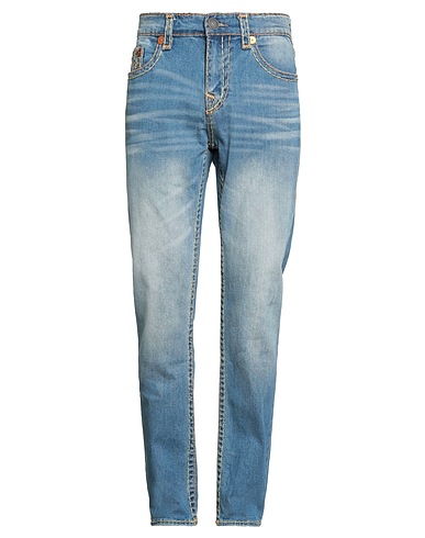 TRUE RELIGION Denim trousers Blue 99% Cotton, 1% Elastane