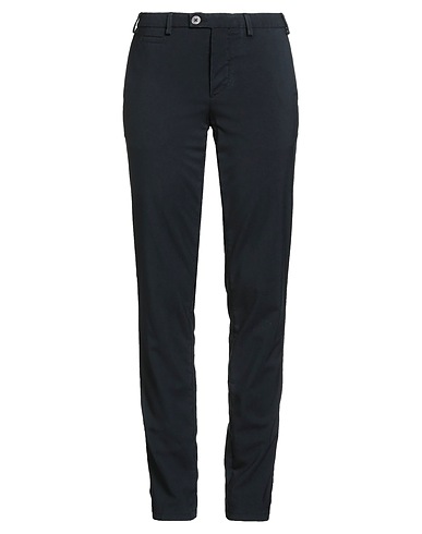 PIATTO Casual trouser Navy blue 100% Wool