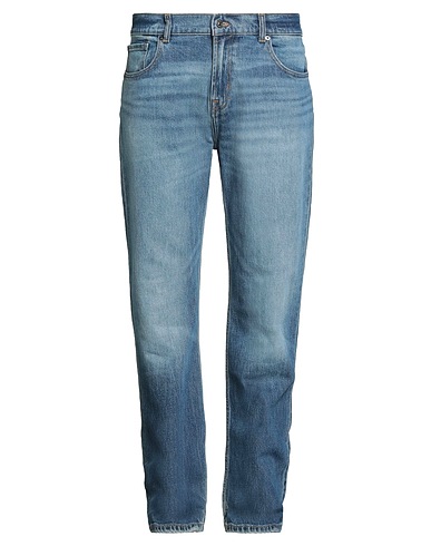 7 FOR ALL MANKIND Pantaloni jeans Blu 99% Cotone, 1% Elastan