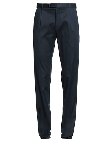 BRIONI Casual pants Navy 98% Cotton, 2% Elastane