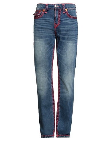 TRUE RELIGION Denim pants Blue 99% Cotton, 1% Elastane