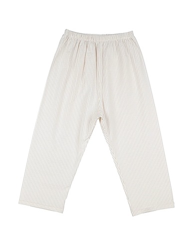 CUCÙ LAB Casual trouser Cream 100% Cotton
