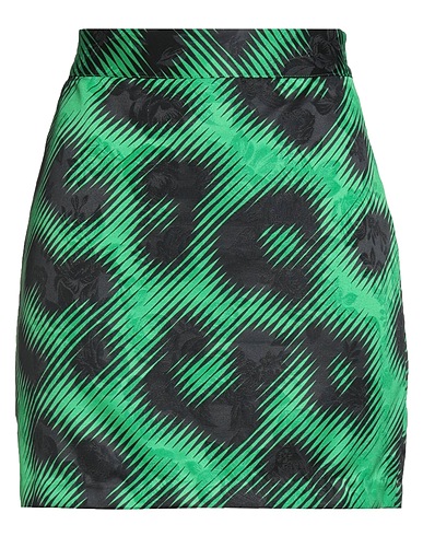 ESSENTIEL ANTWERP Minirock Grün 51% Recyceltes Polyester, 48% Polyester, 1% Polyurethan