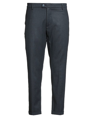 RE_HASH Casual trouser Midnight blue 54% Viscose, 27% Polyester, 17% Virgin Wool, 2% Elastane