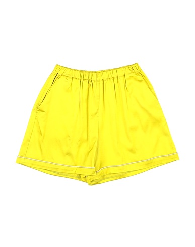 DOUUOD Shorts & Bermuda Lime green 97% Viscose, 3% Elastane