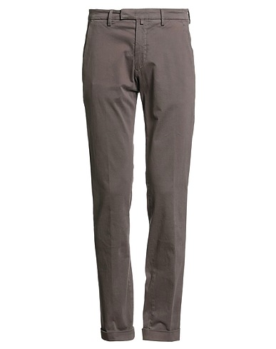 BRIGLIA 1949 パンツ チョコレートブラウン コットン 97% / ポリウレタン 3%