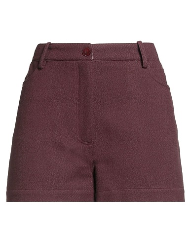 ALYSI Shorts & Bermuda CRÈME 57% Virgin Wool, 23% Cotton, 20% Linen