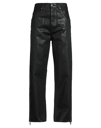 PURPLE Denim trousers Black 100% Cotton