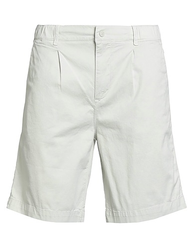 K-WAY Shorts & Bermuda Grigio chiaro 98% Cotone, 2% Elastan