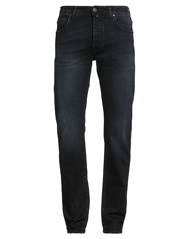 JACOB COHЁN Denim pants Black 57% Cotton, 37% Modal, 4% Elastomultiester, 2% Elastane