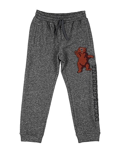 DOLCE&GABBANA Casual trouser Grey 80% Cotton, 15% Wool, 5% Polyamide, Polyester, Acrylic