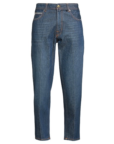 BLU BRIGLIA 1949 Pantaloni jeans Blu 100% Cotone
