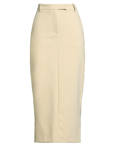 ALYSI Gonna midi CHOCOLAT Sabbia 71% Poliestere, 22% Viscosa, 7% Elastan