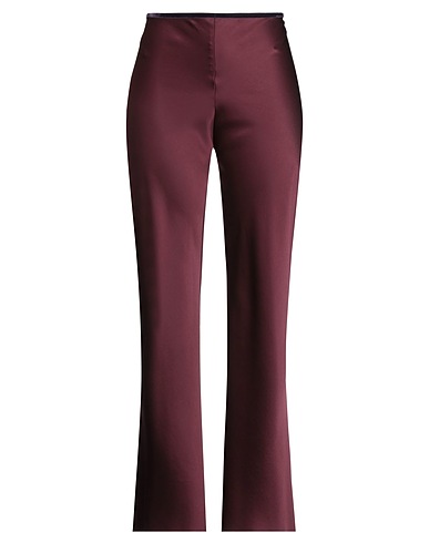 JUCCA Casual pants Burgundy 100% Polyester