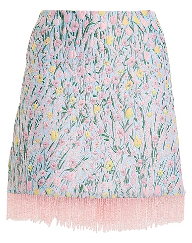VIVETTA Mini skirt Azure 75% Polyester, 25% Polyamide
