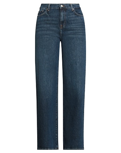 7 FOR ALL MANKIND Denim trousers Blue 99% Cotton, 1% Elastane