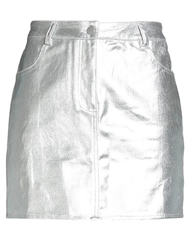 VILA Denim skirt 100% Cotton