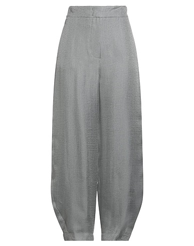 EMPORIO ARMANI Casual trouser Light grey 43% Lyocell, 37% Viscose, 20% Silk
