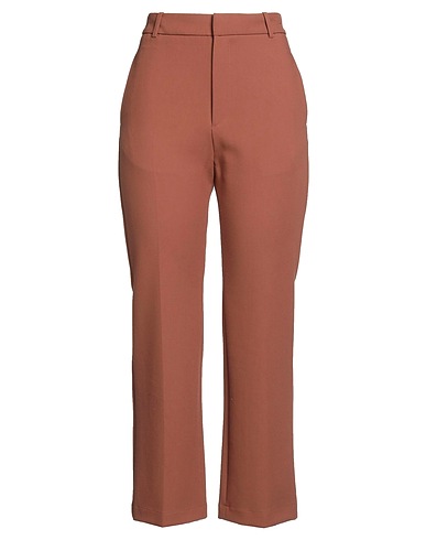 ELVINE Pantalone Marrone 100% Cotone