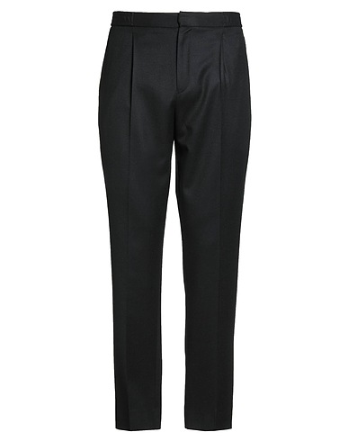OFFICINE GÉNÉRALE Casual trouser Black 100% Wool