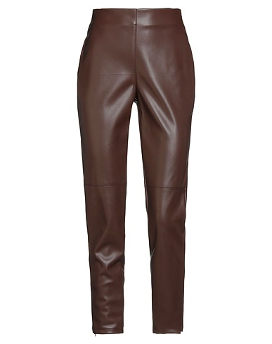 KAOS Casual trouser Brown 50% Polyester, 50% Polyurethane