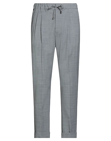 MESSAGERIE Casual trouser PATRIZIO PISCAGLIA Light grey 54% Polyester, 44% Wool, 2% Elastane