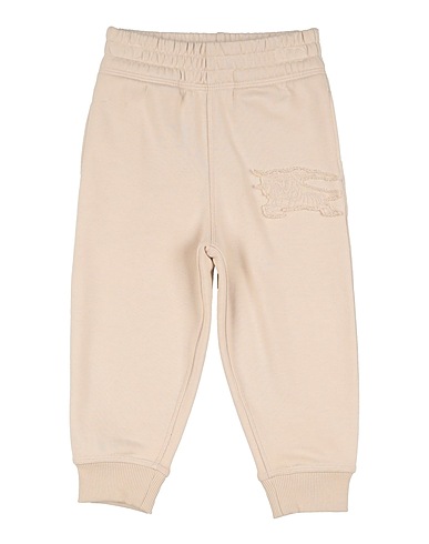 BURBERRY Pantalone Beige 100% Cotone