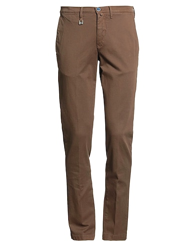 BARBATI Chinos MARRONE 98% Cotton, 2% Elastane