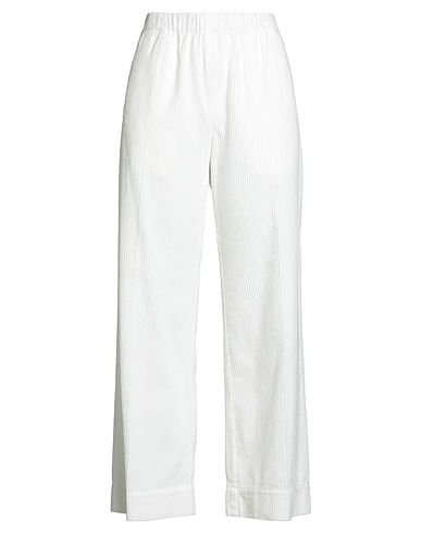 TRUE AVENUE Casual trouser Ivory 100% Cotton