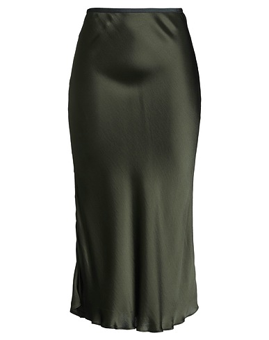 SIYU Midi skirt Dark green 100% Viscose