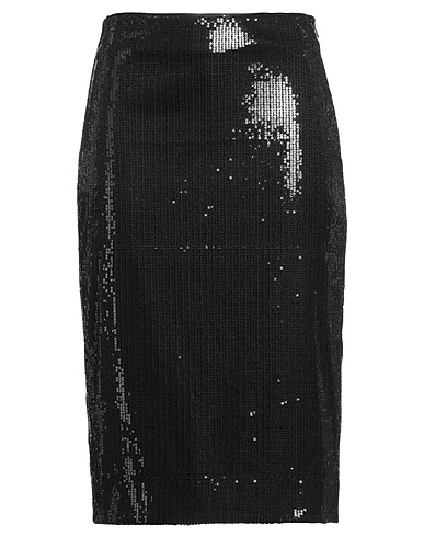 GUESS Midi skirt Black 100% Polyester