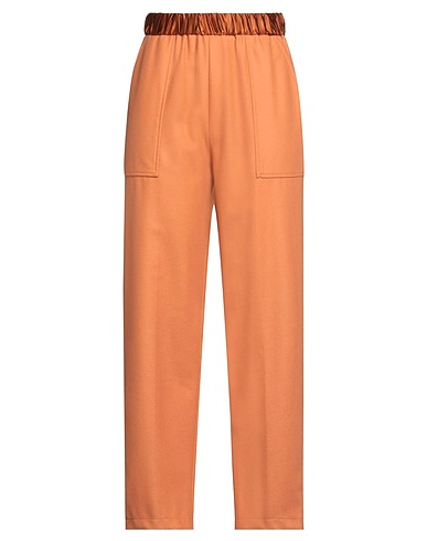 FORTE_FORTE Casual trouser Rust 80% Wool, 20% Polyamide, Acetate, Cupro