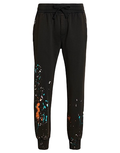 DOLCE&GABBANA Casual pants Black 100% Cotton