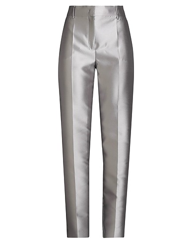 ALBERTA FERRETTI Casual pants Grey 85% Polyester, 15% Silk