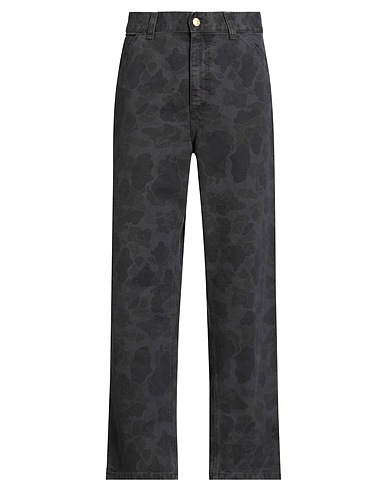 CARHARTT Casual pants Grey 100% Organic cotton