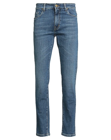 TELERIA ZED Denim pants PLATINO Blue 98% Cotton, 2% Elastane