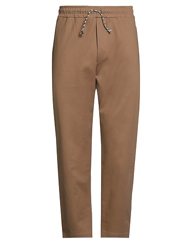 J·B4 JUST BEFORE Casual trouser Camel 100% Cotton