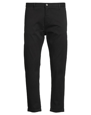 IMPERIAL Casual trouser Black 98% Cotton, 2% Elastane